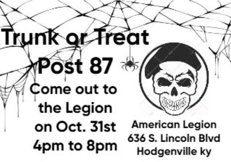 Enjoy Halloween on at the Post from 4 to 8 pm